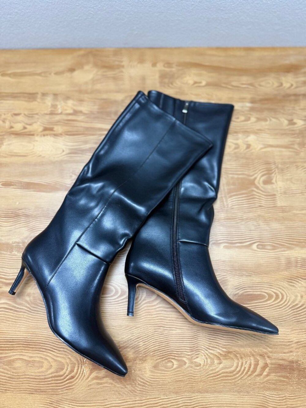 Wet Kiss Knee High Boots Matte Size 9.5 - 1461 - Picture 4 of 9
